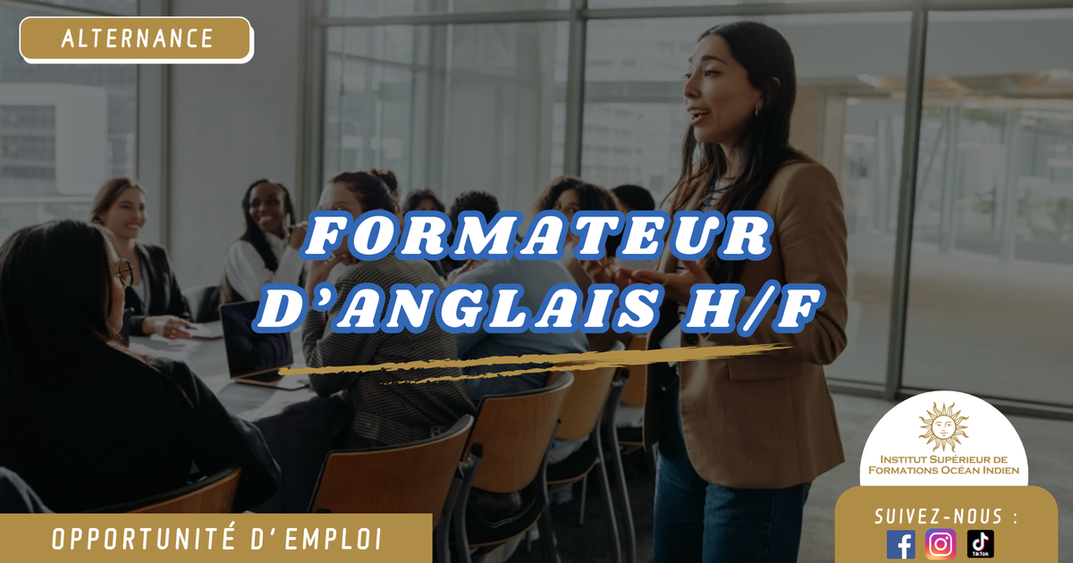 Formateur d'Anglais H/F