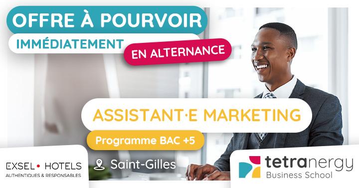 ASSISTANT·E MARKETING (Saint-Gilles)