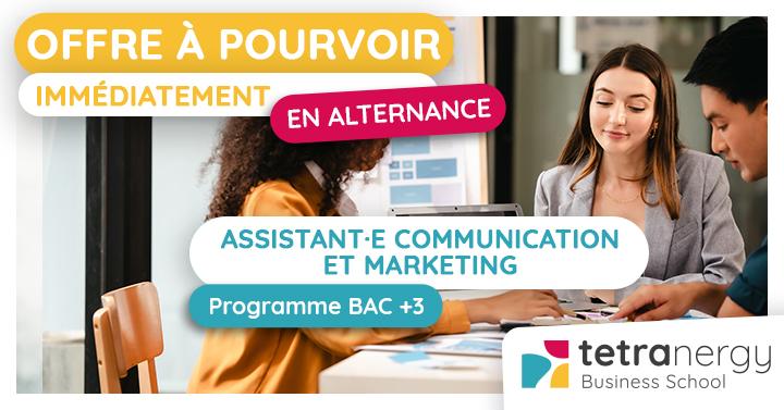 ASSISTANT·E COMMUNICATION & MARKETING (Toute l'île)