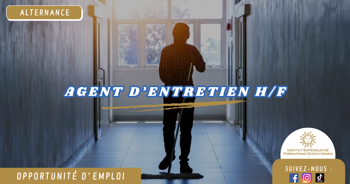 Agent d'entretien H/F