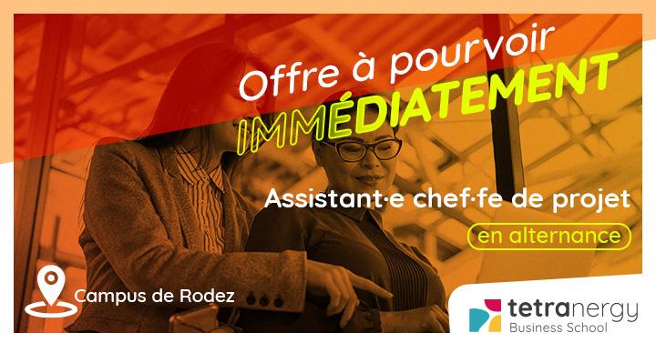 ASSISTANT·E CHEF·FE DE PROJET (Sainte-Radegonde)