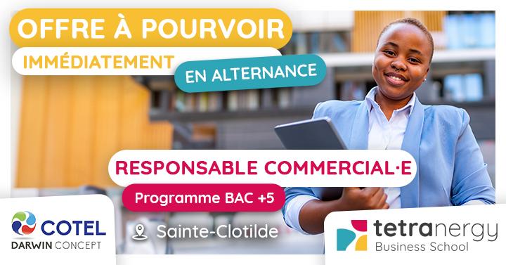 RESPONSABLE COMMERCIAL·E (Sainte-Clotilde)