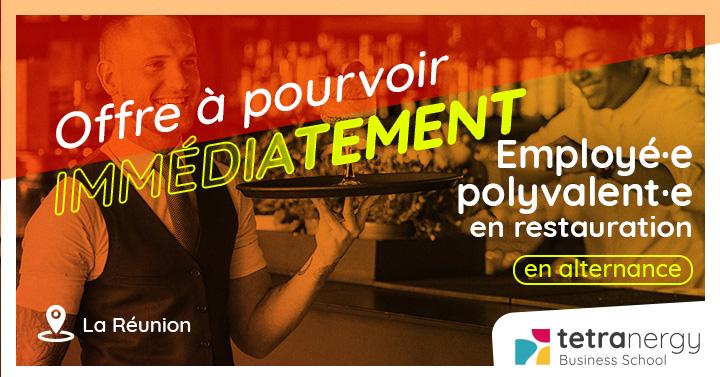 EMPLOYÉ·ES POLYVALENT·ES EN RESTAURATION (Le Tampon / Saint-Pierre / Saint-Joseph)