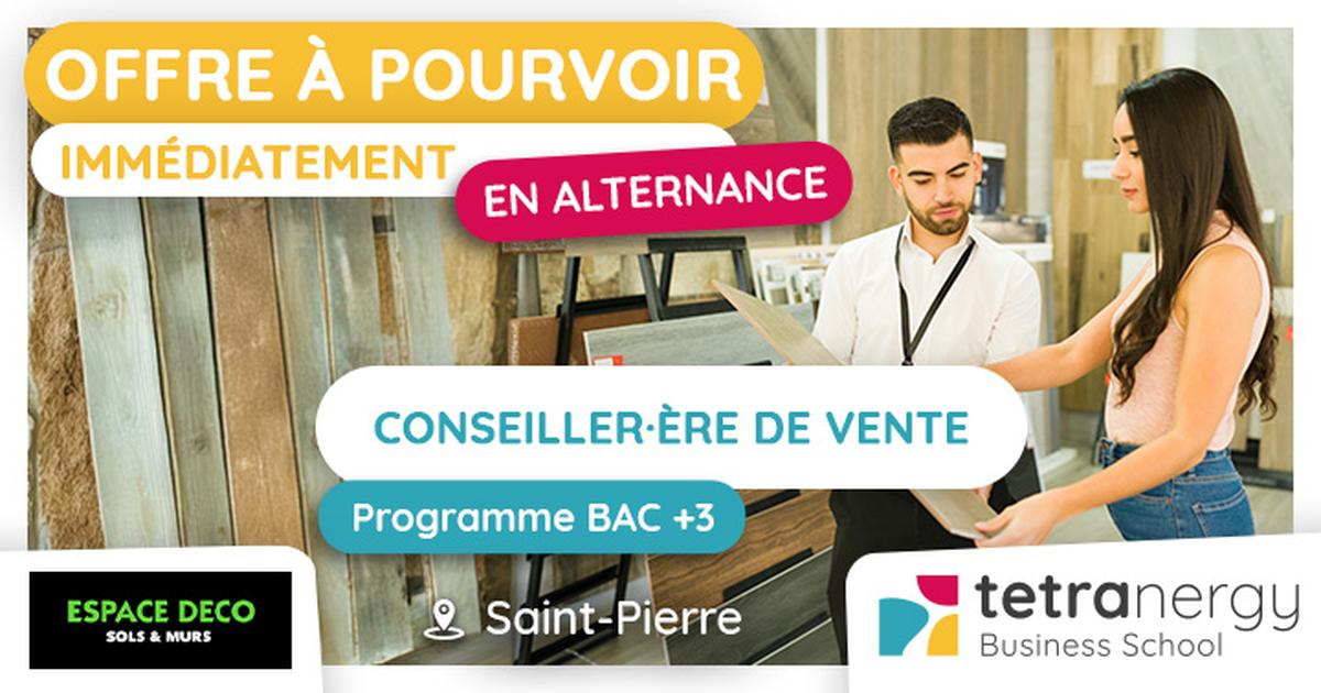 CONSEILLER·ÈRE DE VENTE EN DÉCORATION (Saint-Pierre)