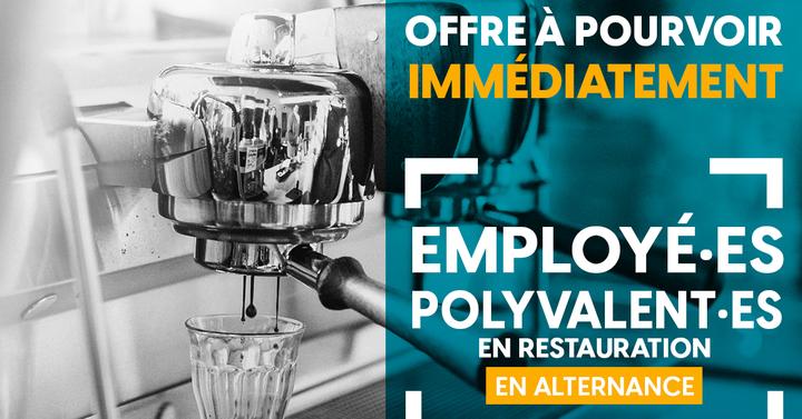 EMPLOYÉ·E POLYVALENT·E EN RESTAURATION RAPIDE (Le Port)