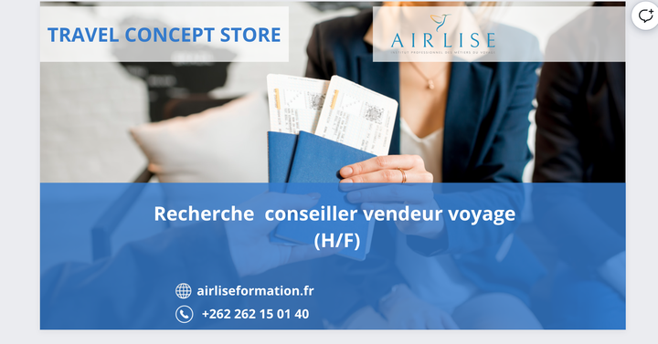 Conseiller Vendeur Voyage / Alternance France