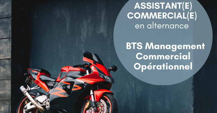 ASSISTANT(E) COMMERCIAL(E) (H/F) secteur accessoires moto - BTS MCO EN ALTERNANCE | Ref453