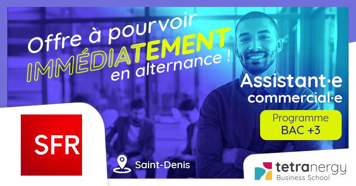 ASSISTANT·E COMMERCIAL·E (Saint-Denis)