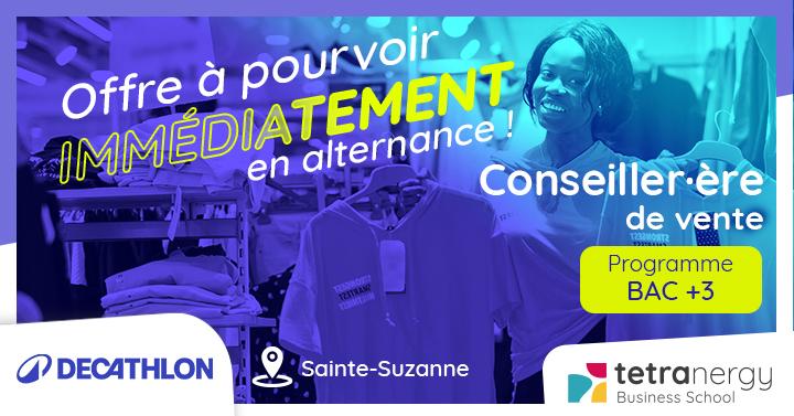 CONSEILLER·ÈRE DE VENTE EN MAGASIN DE SPORT (Sainte-Suzanne)