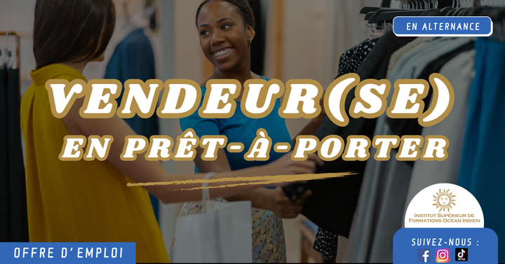 Vendeur en Prêt-à-porter H/F