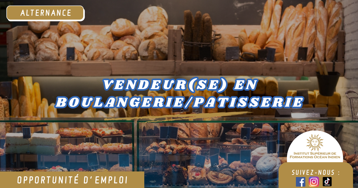 Vendeur(se) en Boulangerie/Pâtisserie