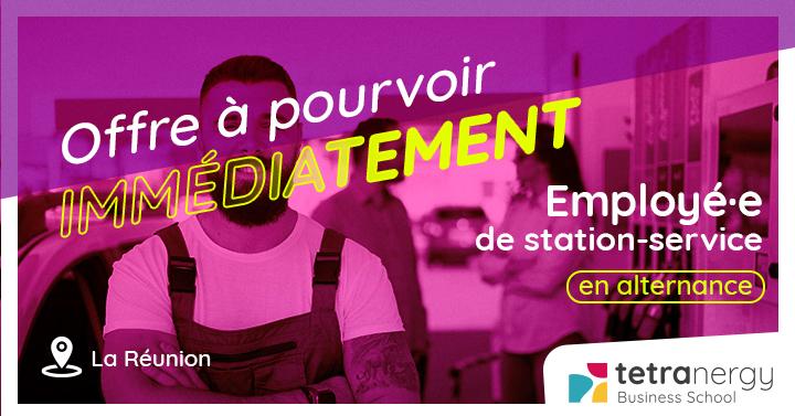 3 EMPLOYÉ·ES POLYVALENT·ES EN STATION-SERVICE (Saint-Denis)