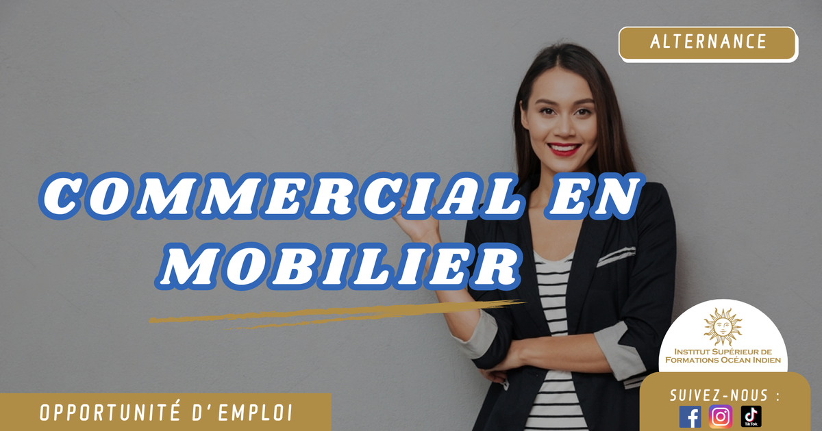 Commercial en mobilier (bureau et établissement scolaire) H/F