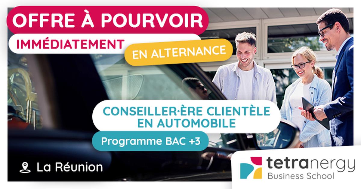 CONSEILLER·ÈRE CLIENTÈLE EN AUTOMOBILE (Toute l'île)