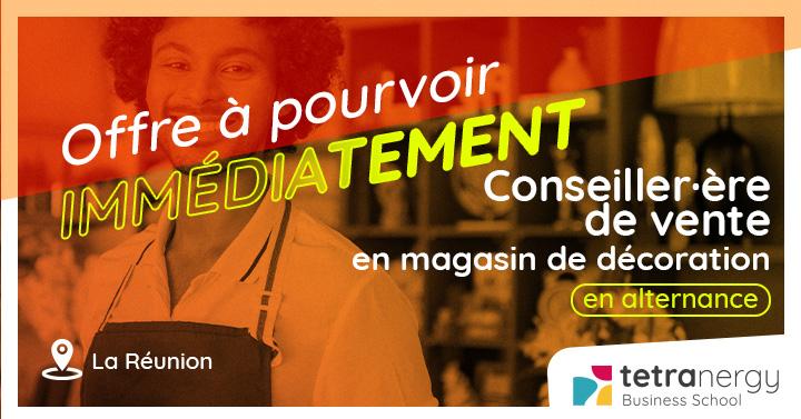 CONSEILLER·ÈRE DE VENTE EN AMEUBLEMENT (Saint-Pierre)