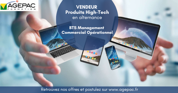 VENDEUR H/F - BTS MCO EN ALTERNANCE – Produits high-tech | REF830