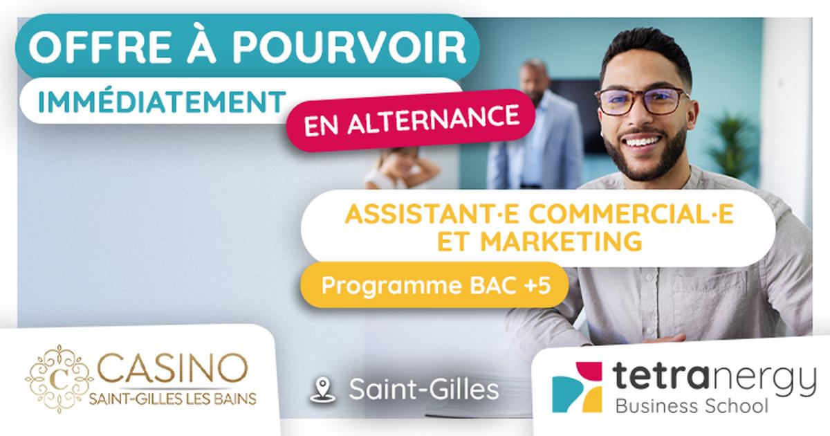 ASSISTANT·E MARKETING & COMMERCIAL·E (Saint-Gilles)