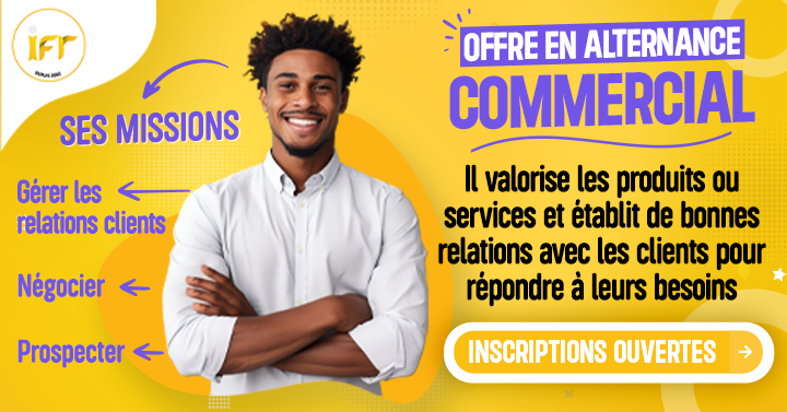 Commercial H/F en Alternance