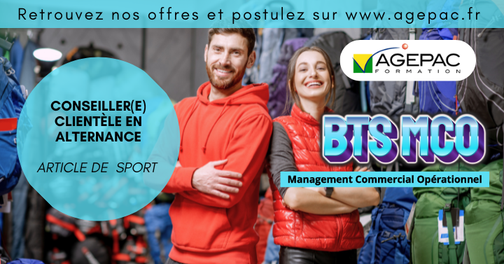 CONSEILLER(E) CLIENTÈLE (H/F) - BTS MCO EN ALTERNANCE - Article de  SPORT | REF960