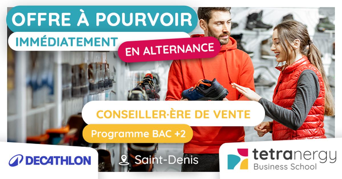 CONSEILLER·ÈRE DE VENTE EN MAGASIN DE SPORT (Saint-Denis)