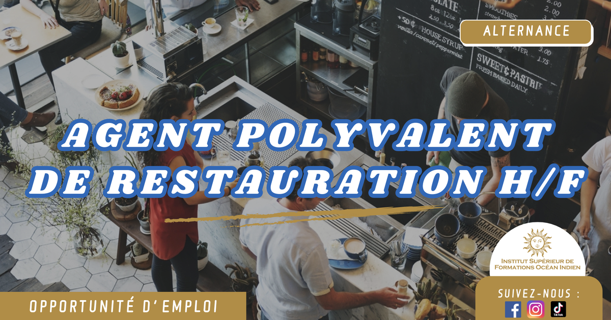 [OUEST] Agent Polyvalent de Restauration H/F