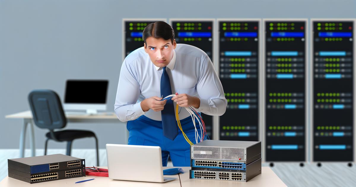 Technicien d'exploitation informatique réseau