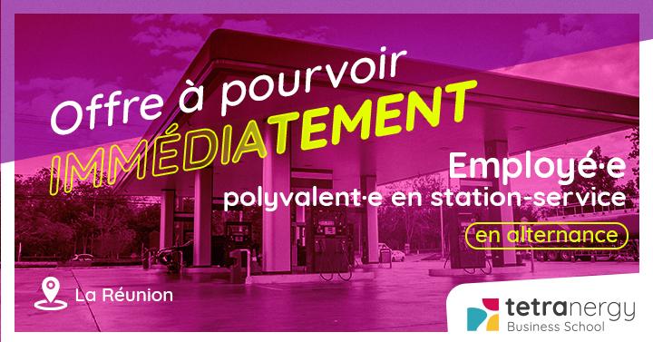 EMPLOYÉ·E EN STATION-SERVICE / POINT-CHAUD (Le Tampon 3 Mares)