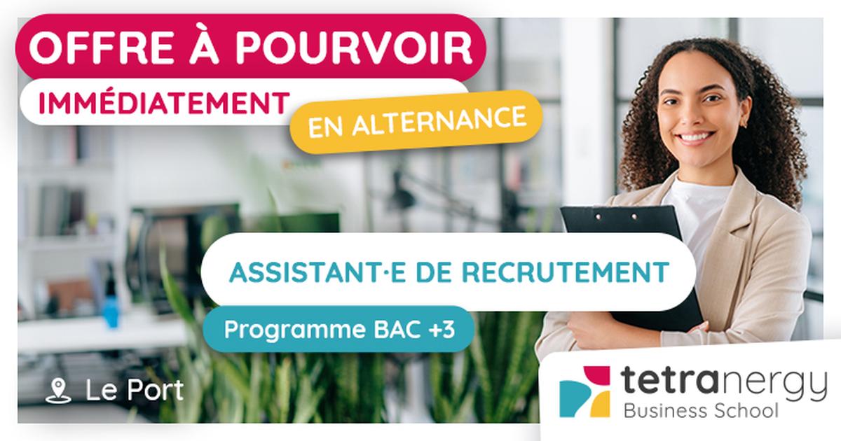 ASSISTANT·E DE RECRUTEMENT (Le Port)