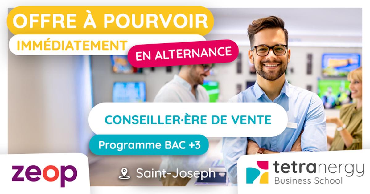 CONSEILLER·ÈRE DE VENTE EN TÉLÉCOMMUNICATION (Saint-Joseph)