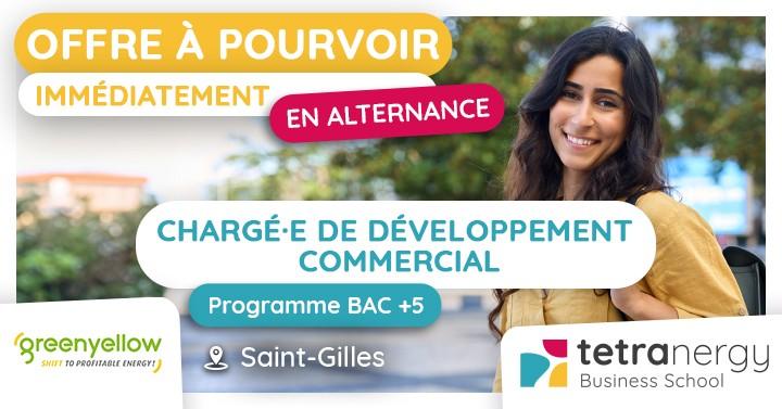 CHARGÉ·E DE DÉVELOPPEMENT COMMERCIAL (Saint-Gilles)