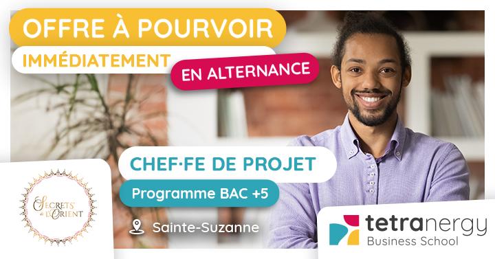 CHEF·FE DE PROJET (Sainte-Suzanne)