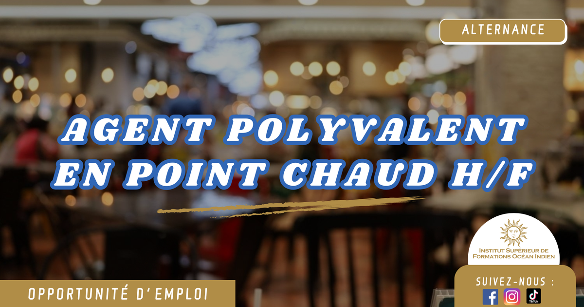 Agent polyvalent en point chaud H/F