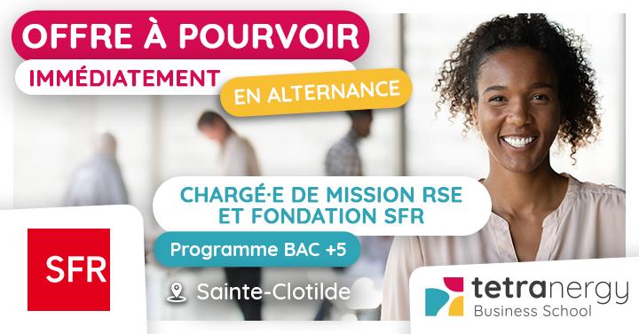 CHARGÉ·E DE MISSION RSE & FONDATION (Sainte-Clotilde)